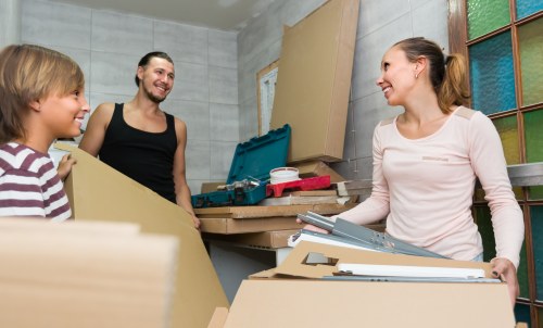 House removals team preparing a move in Westminster with local access planning