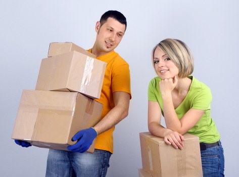 Packing and transporting student belongings through a central London Westminster property